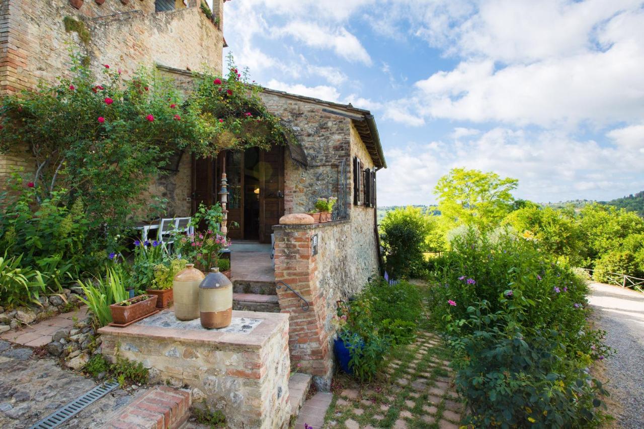Villa Le Rose di Montagnana San Gimignano Esterno foto