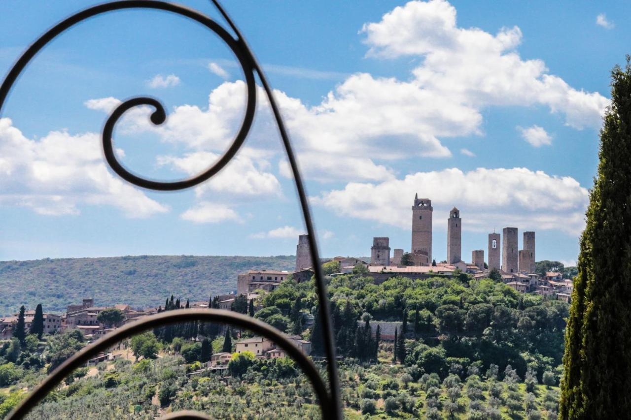 Villa Le Rose di Montagnana San Gimignano Esterno foto