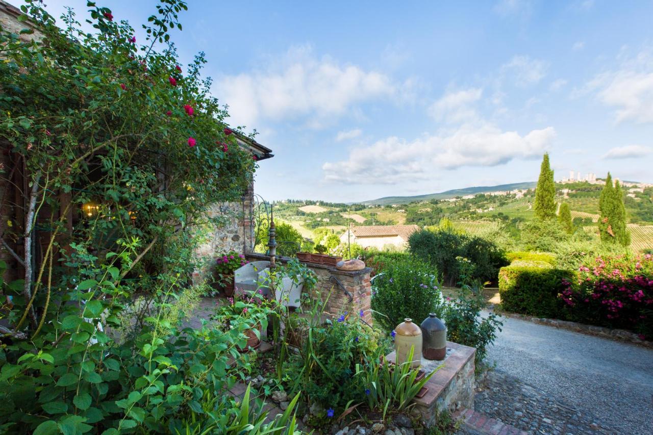 Villa Le Rose di Montagnana San Gimignano Esterno foto