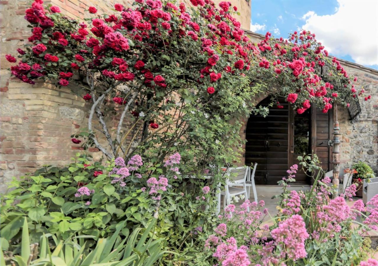 Villa Le Rose di Montagnana San Gimignano Esterno foto