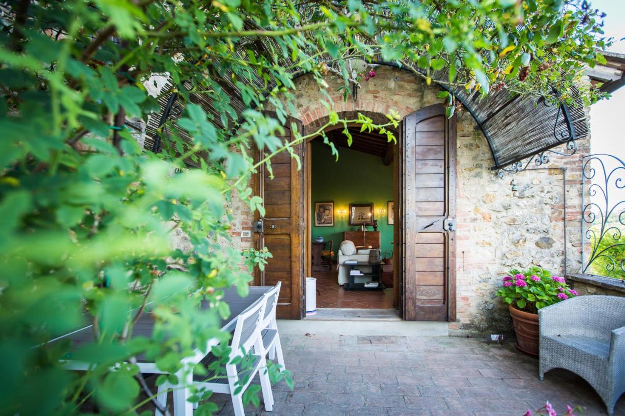Villa Le Rose di Montagnana San Gimignano Esterno foto