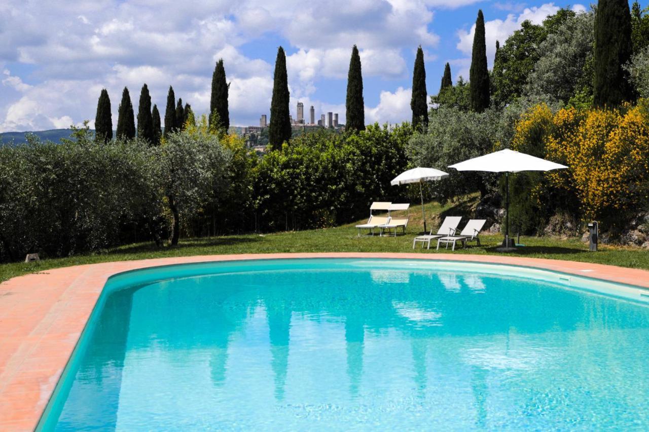 Villa Le Rose di Montagnana San Gimignano Esterno foto