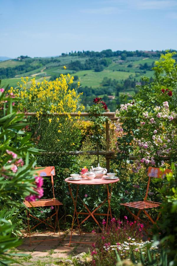 Villa Le Rose di Montagnana San Gimignano Esterno foto