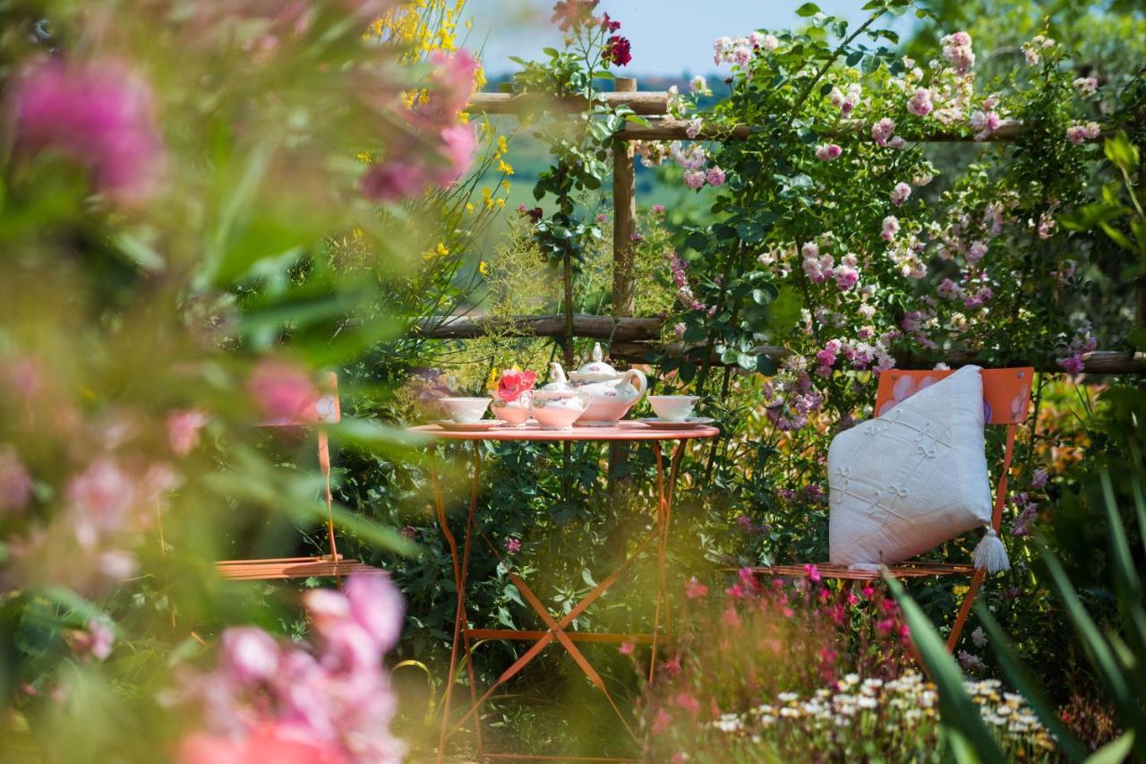 Villa Le Rose di Montagnana San Gimignano Esterno foto